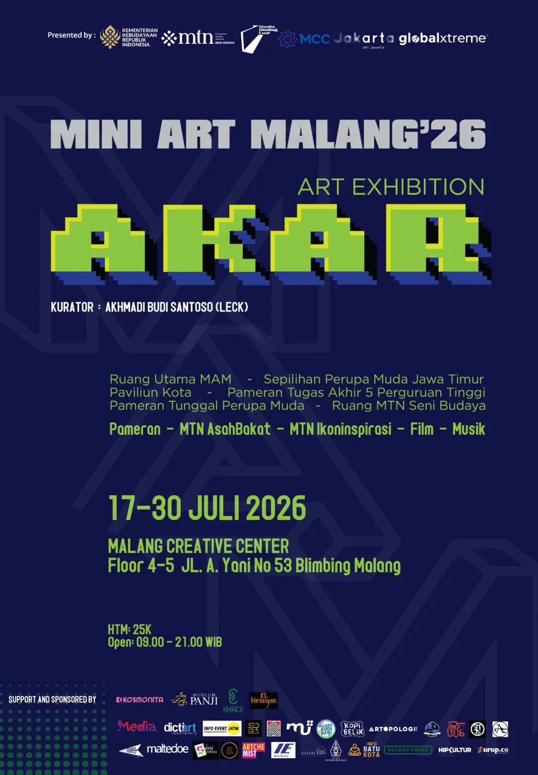 Mini Art Malang #7 Hadirkan 220 Seniman, “AKAR” Jadi Ruang Menelusuri Identitas dan Asal-usul Budaya Mini Art Malang #7 Hadirkan 220 Seniman, “AKAR” Jadi Ruang Menelusuri Identitas dan Asal-usul Budaya