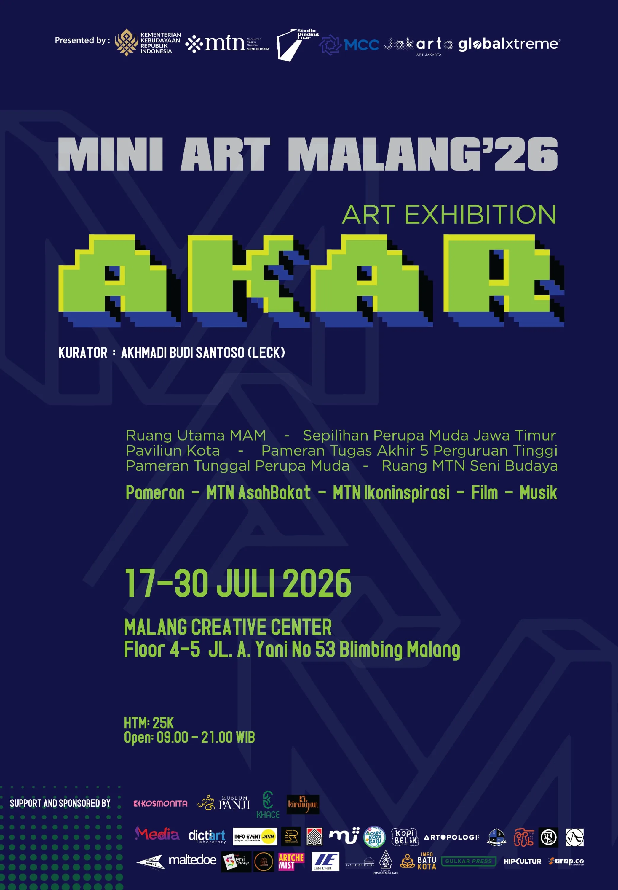 Mini Art Malang #7 Hadirkan 220 Seniman, “AKAR” Jadi Ruang Menelusuri Identitas dan Asal-usul Budaya