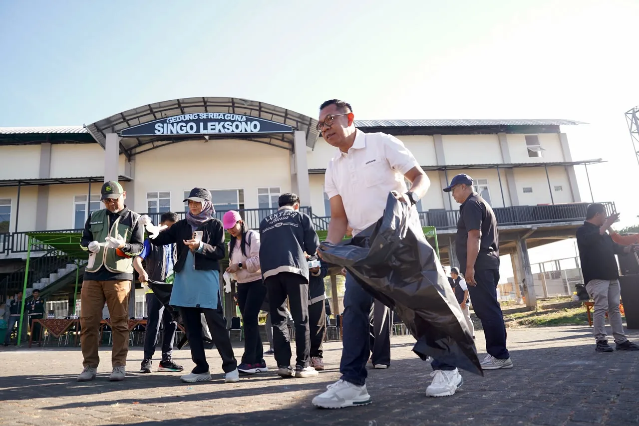 Lawan Sampah Sambil Olahraga: BEM UM dan Pemkot Batu Luncurkan "Eco-Sort Trash Walk" UM