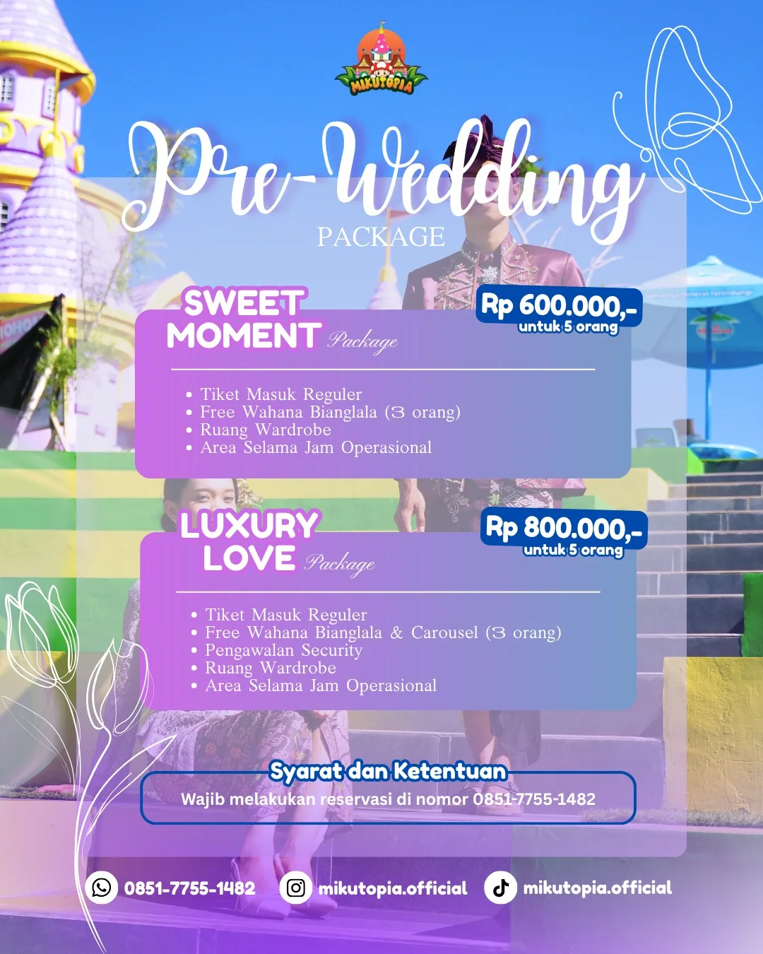 Mikutopia Incar Pasangan Pre-Wedding Hingga Siapkan 3 Wahana Baru!
