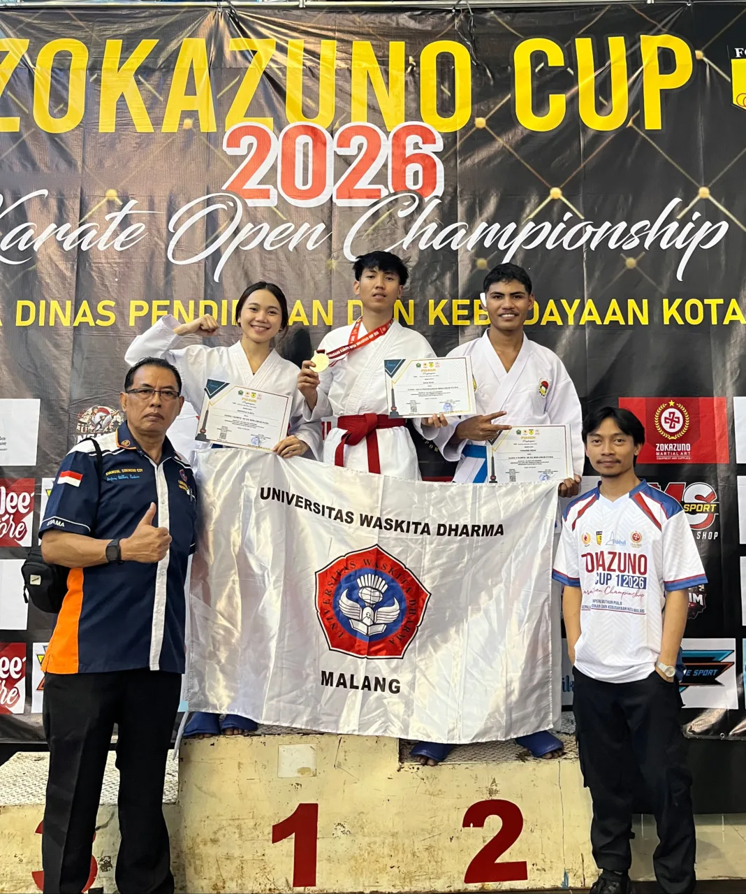 Prestasi Gemilang! Trio Mahasiswa Universitas Waskita Dharma Malang Borong Medali di Kejuaraan Karate Kota Malang Prestasi Gemilang! Trio Mahasiswa Universitas Waskita Dharma Malang Borong Medali di Kejuaraan Karate Kota Malang