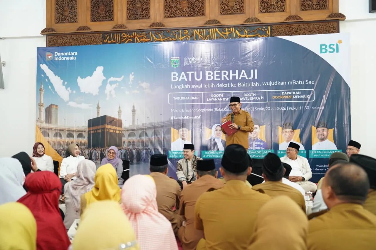 Pemkot Batu Gandeng BSI Dorong ASN Rencanakan Haji Sejak Dini Batu