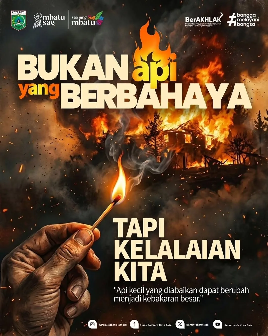 Puncak Kemarau 2026 Mengintai, BPBD Kota Batu Siapkan Tiga Jurus Andalan