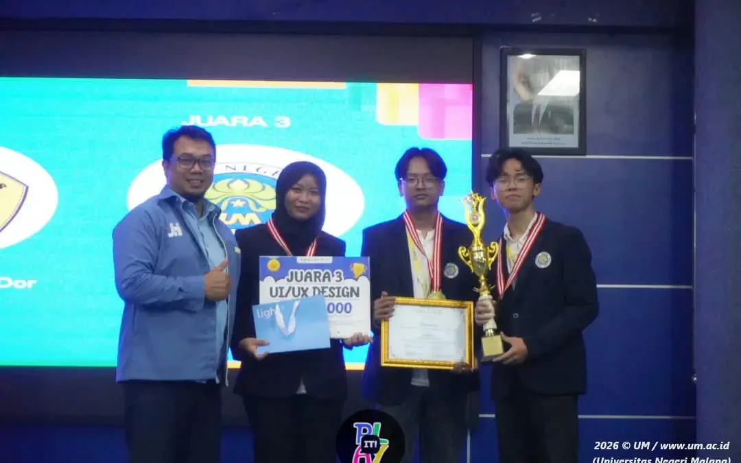 Tiga Mahasiswa UM Borong Penghargaan Nasional Lewat Aplikasi Panenin