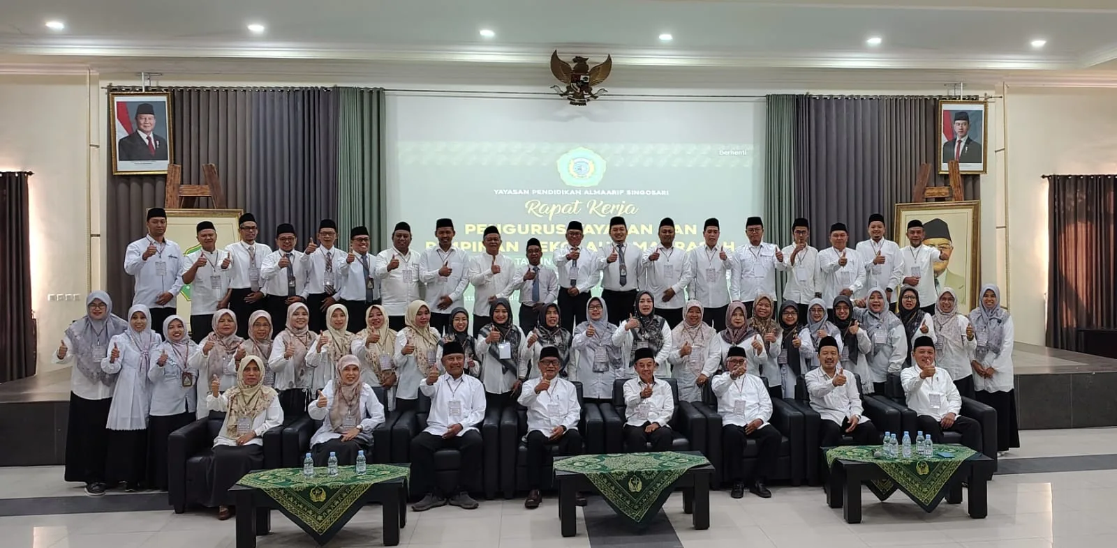 Raker YP Almaarif Singosari Satukan Visi, Perkuat Sinergi Sembilan Unit Pendidikan