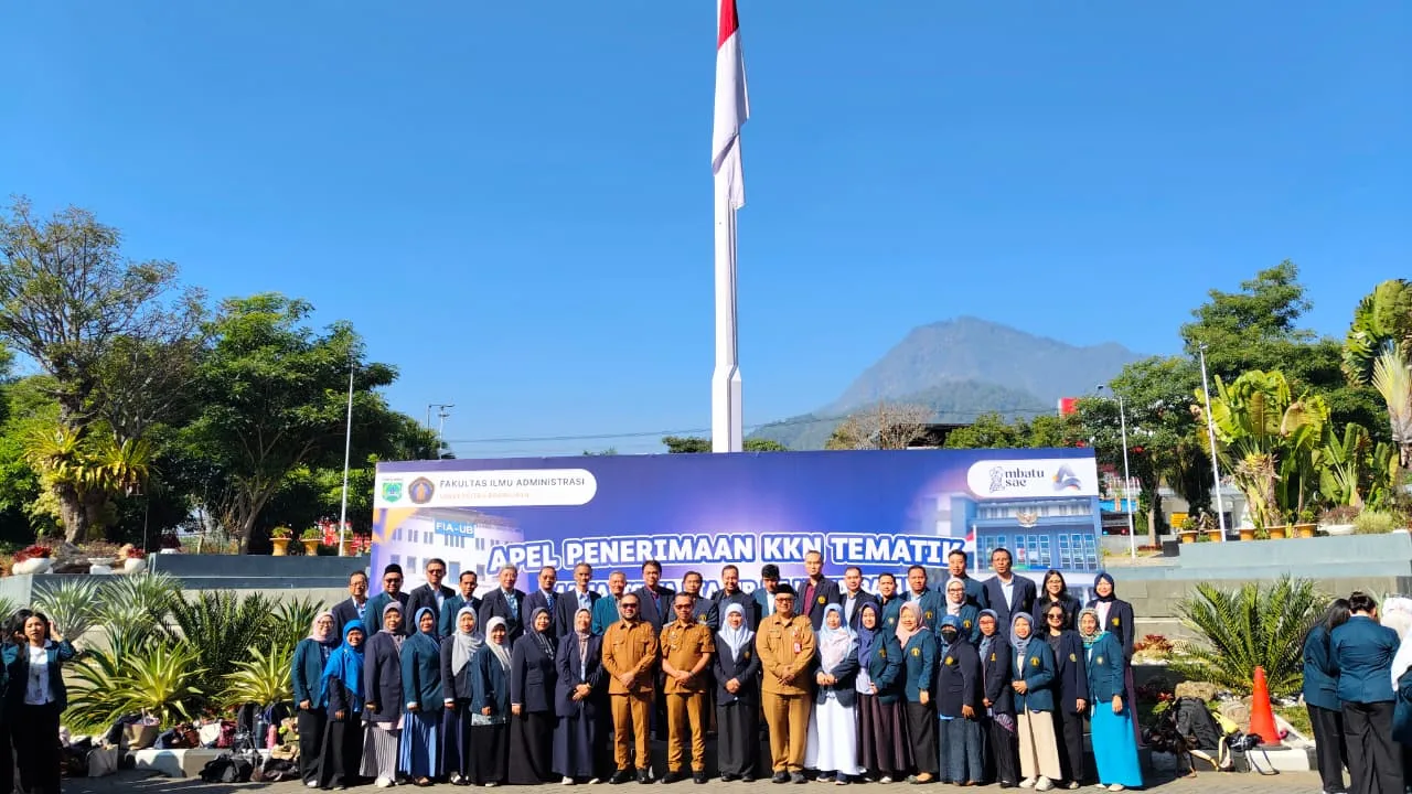 Jembatani Teori dan Realita, 1.273 Mahasiswa FIA UB Resmi Memulai KKN Tematik di Kota Batu