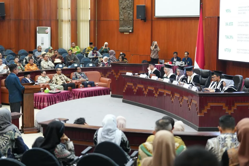 Wali Kota Batu Hadiri Ujian Terbuka Disertasi Idham Arsyad di Universitas Brawijaya Kota Batu