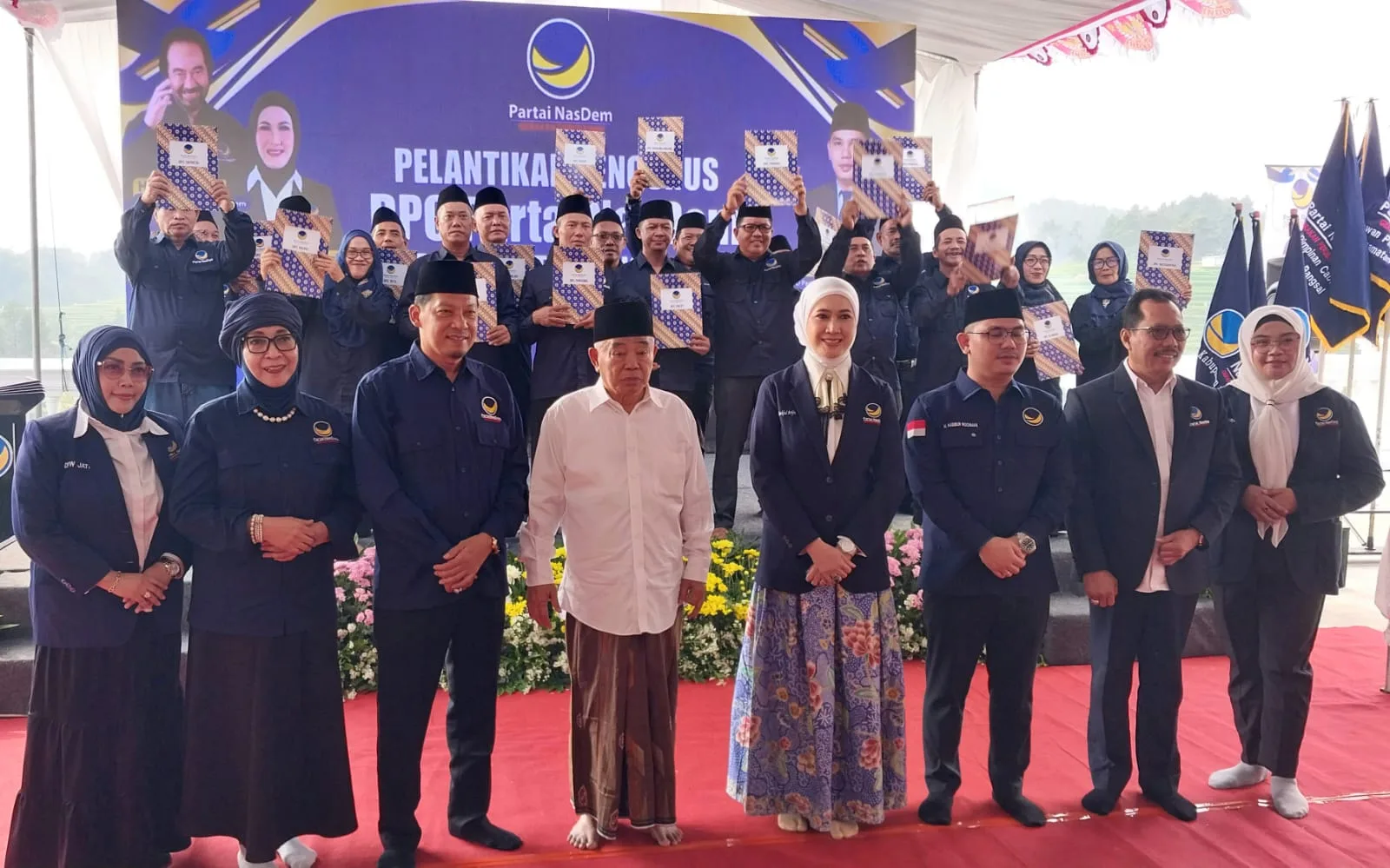 Nasdem Kabupaten Mojokerto Lantik 18 PAC, Bidik Menang Pemilu 2029