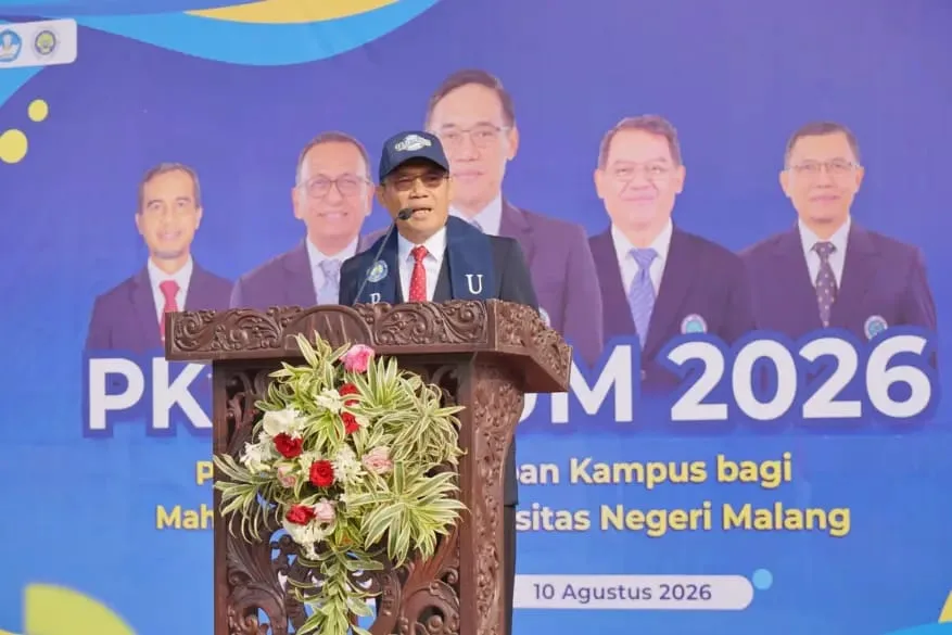 Kobarkan Semangat Laskar Dewantara Muda, UM Sambut 13.045 Mahasiswa Baru di PKKMB 2026 UM