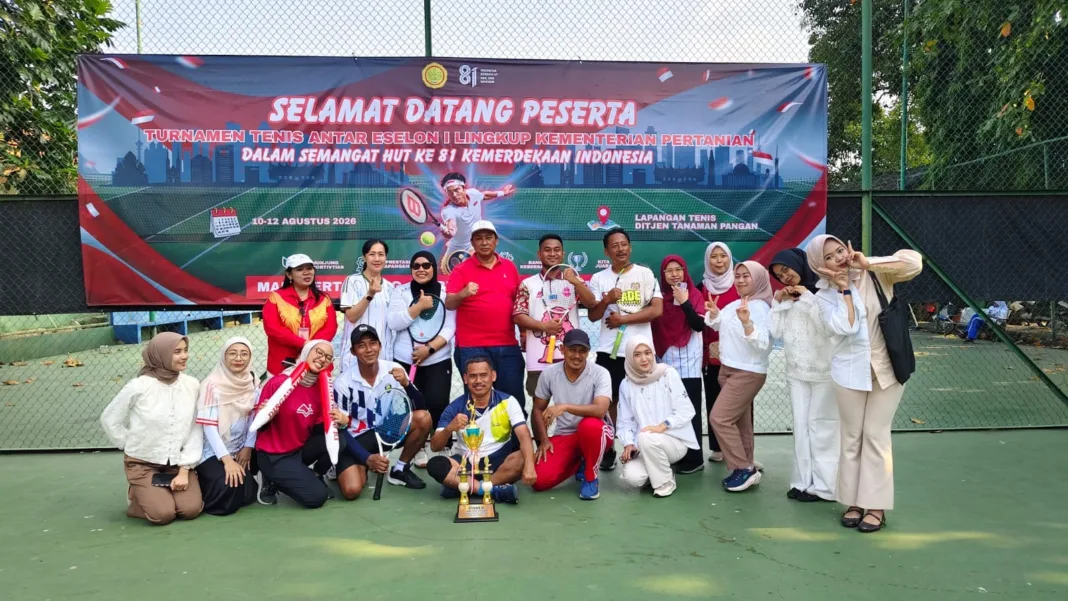Penantian Panjang BPPSDMP untuk Raih Juara ke II Tenis Lapangan Penantian Panjang BPPSDMP untuk Raih Juara ke II Tenis Lapangan
