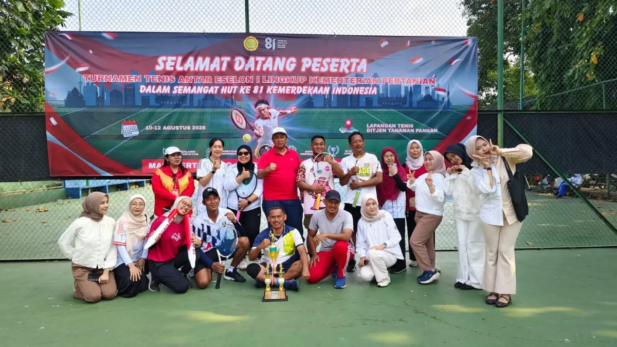 Penantian Panjang BPPSDMP untuk Raih Juara ke II Tenis Lapangan