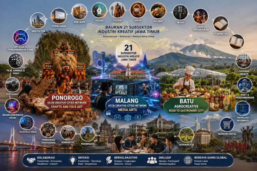 Dari Pemetaan Subsektor Menuju Orkestrasi Ekosistem, Catatan Kritis atas Rapat Laporan Pendahuluan Rencana Aksi Pengembangan Ekonomi Kreatif Provinsi Jawa Timur 2026–2045