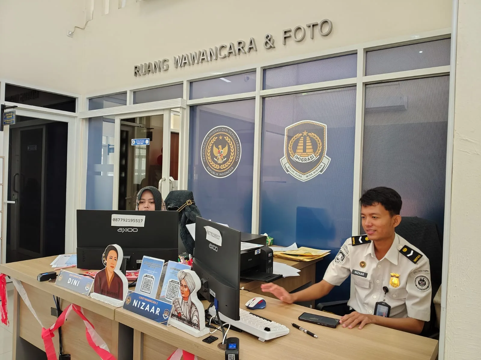 Imigrasi Pasuruan Beri Kemudahan, Difabel, Lansia dan Anak Bisa Dilayani Tanpa Antrean Online