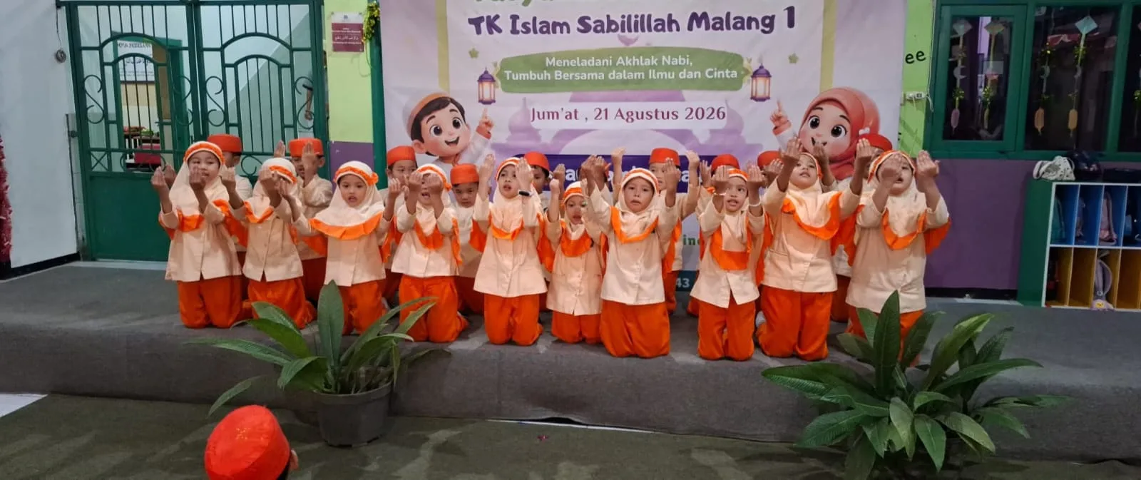 Keseruan & Kebahagiaan Siswa TK Islam Sabilillah Malang 1 di Acara Lomba Maulid Nabi