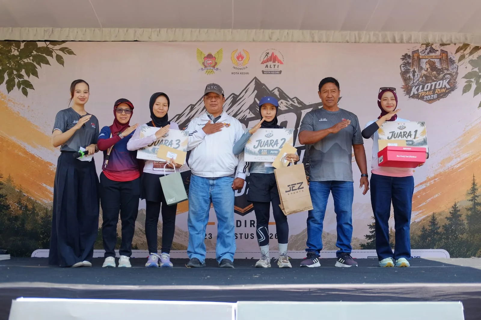 Klotok Trail Run 2026 Sukses Gandeng Sport Tourism dan Penjaringan Atlet Young Guns