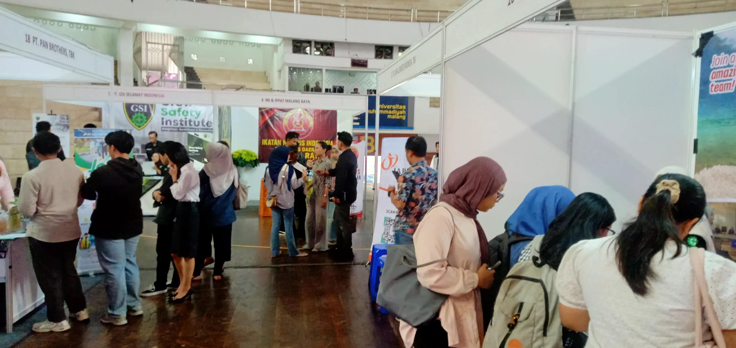 Puluhan Industri Buka Lowongan Kerja di Legal Career Expo FH UMM Kerja
