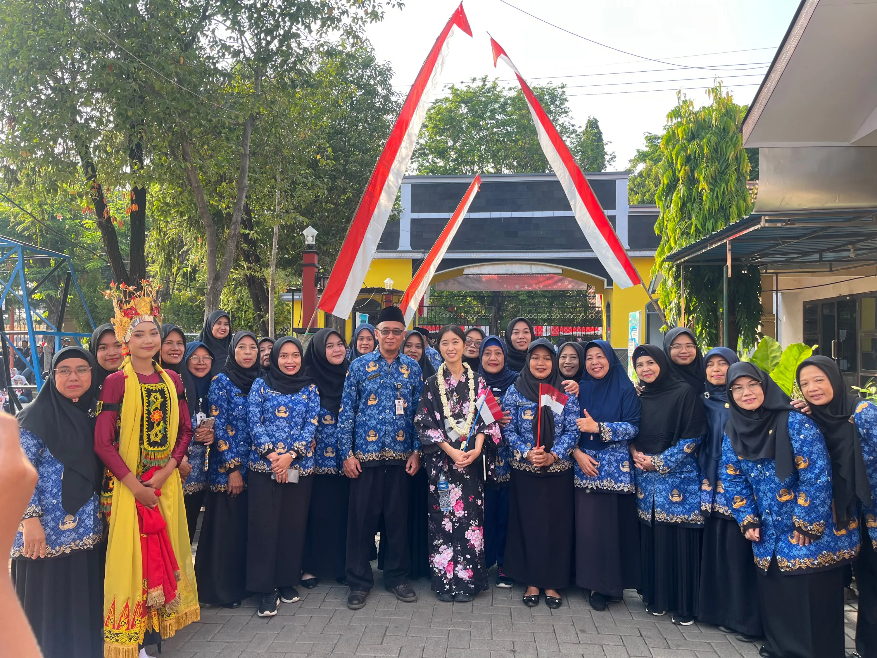 Sensei Jepang Hadir di SMAN 1 Bangil, Siswa Makin Percaya Diri Berbahasa Jepang