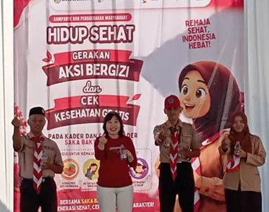 Dinkes Kota Pasuruan Sukses Gelar Gerakan Aksi Bergizi, Ratusan Remaja Pasuruan Jadi Garda Cegah Anemia Kota Pasuruan