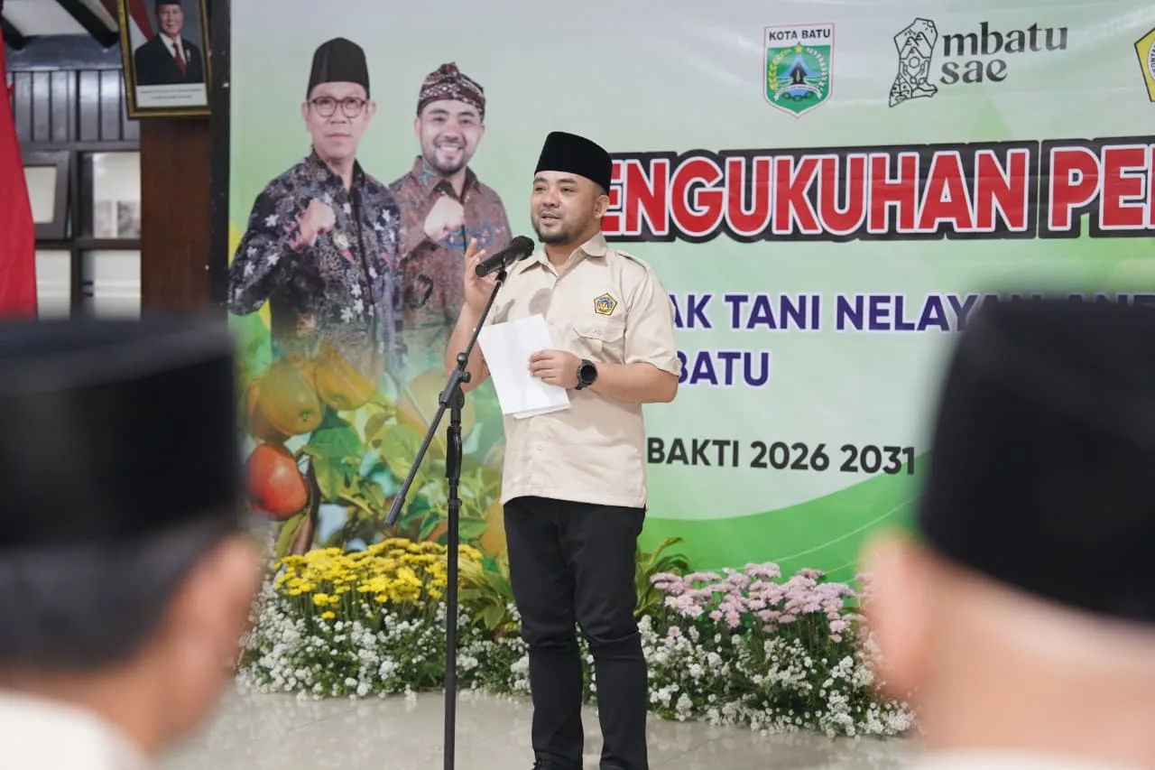 Heli Suyanto Ketua KTNA Kota Batu; Wali Kota Nurochman Ajak KTNA Perkuat Regenerasi Petani Muda lewat Inovasi dan Gagasan