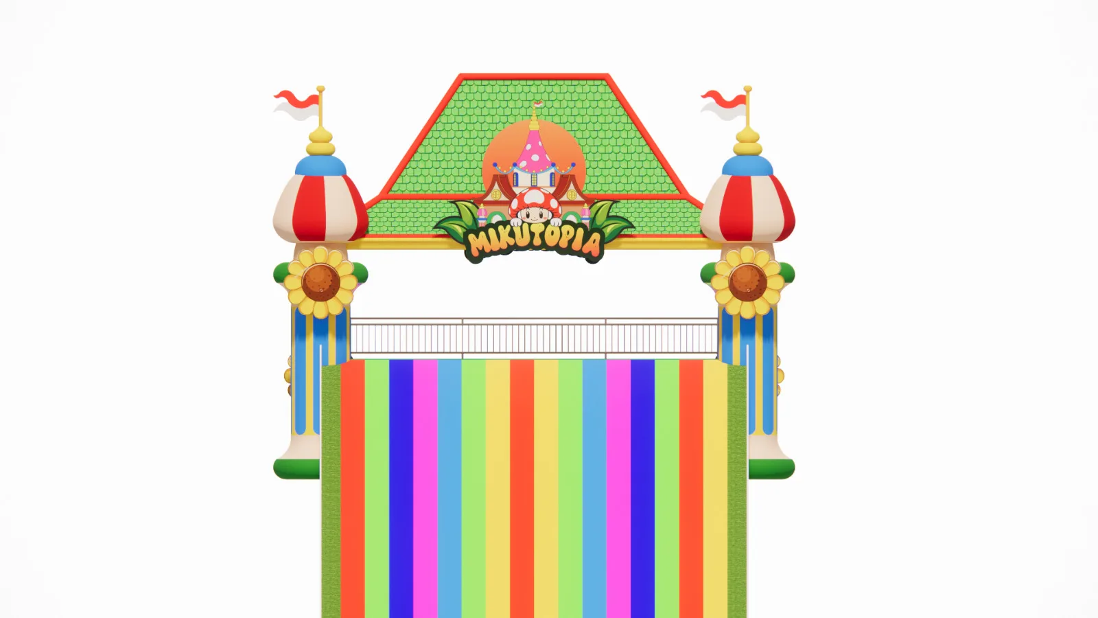 Siap-Siap Uji Adrenalin! Mikutopia Hadirkan Tremela, Wahana Rainbow Slide Megah untuk Sambut Libur Nataru Mikutopia