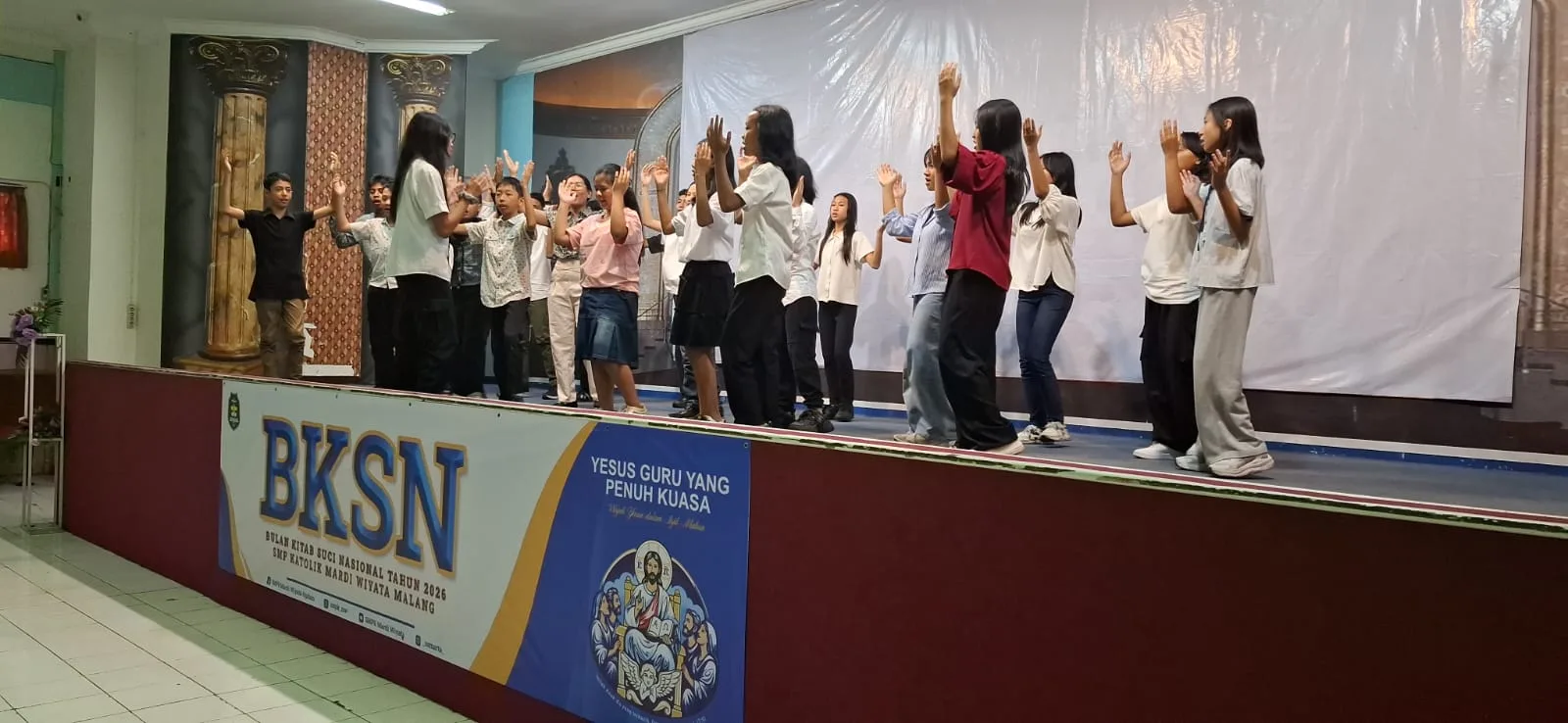 Menangkal Krisis Iman Remaja, SMPK Mardi Wiyata Peringati BKSN Bertabur Lomba