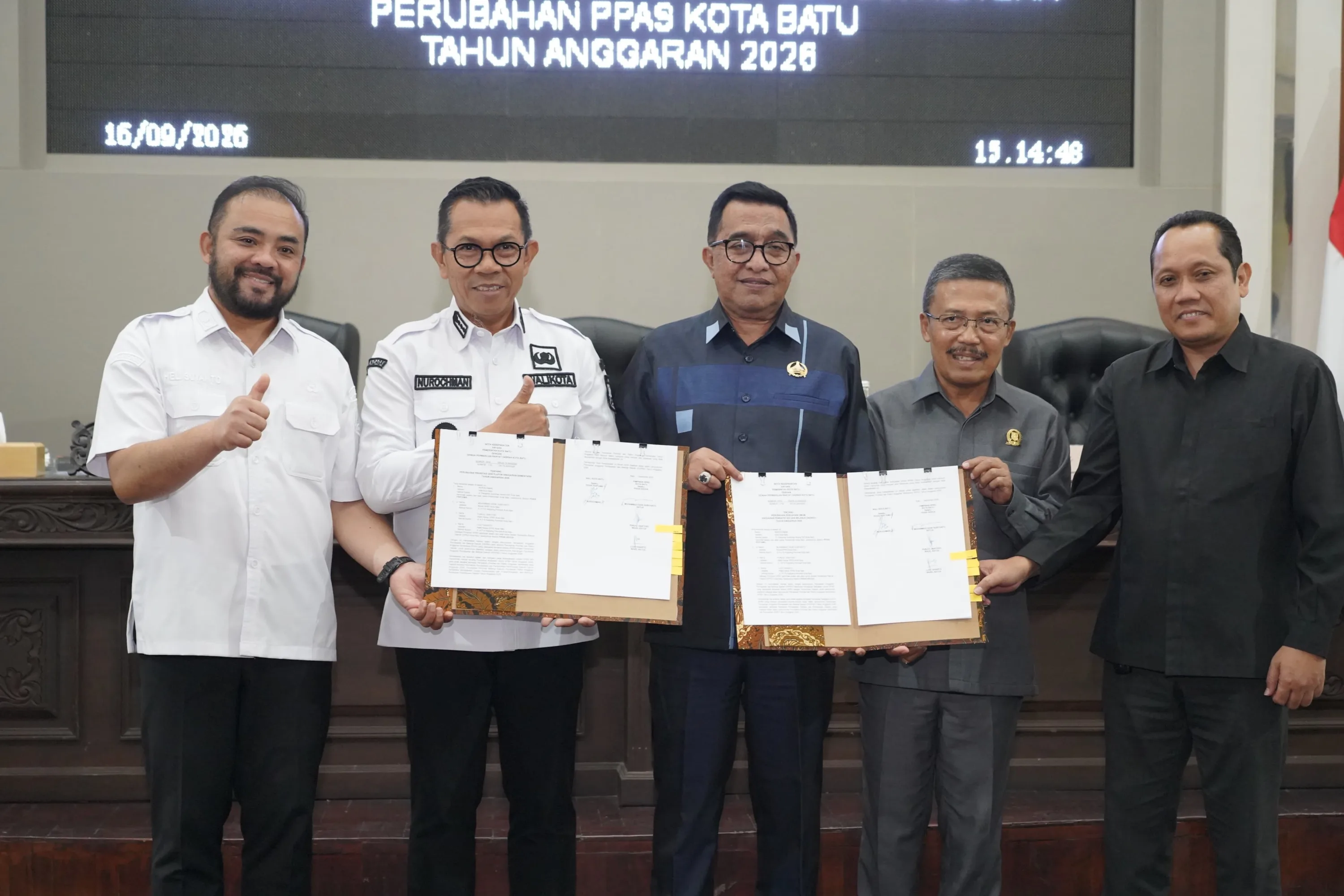 Anggaran Perubahan Pemkot Batu 2026 Disepakati, Apa Saja Programnya?