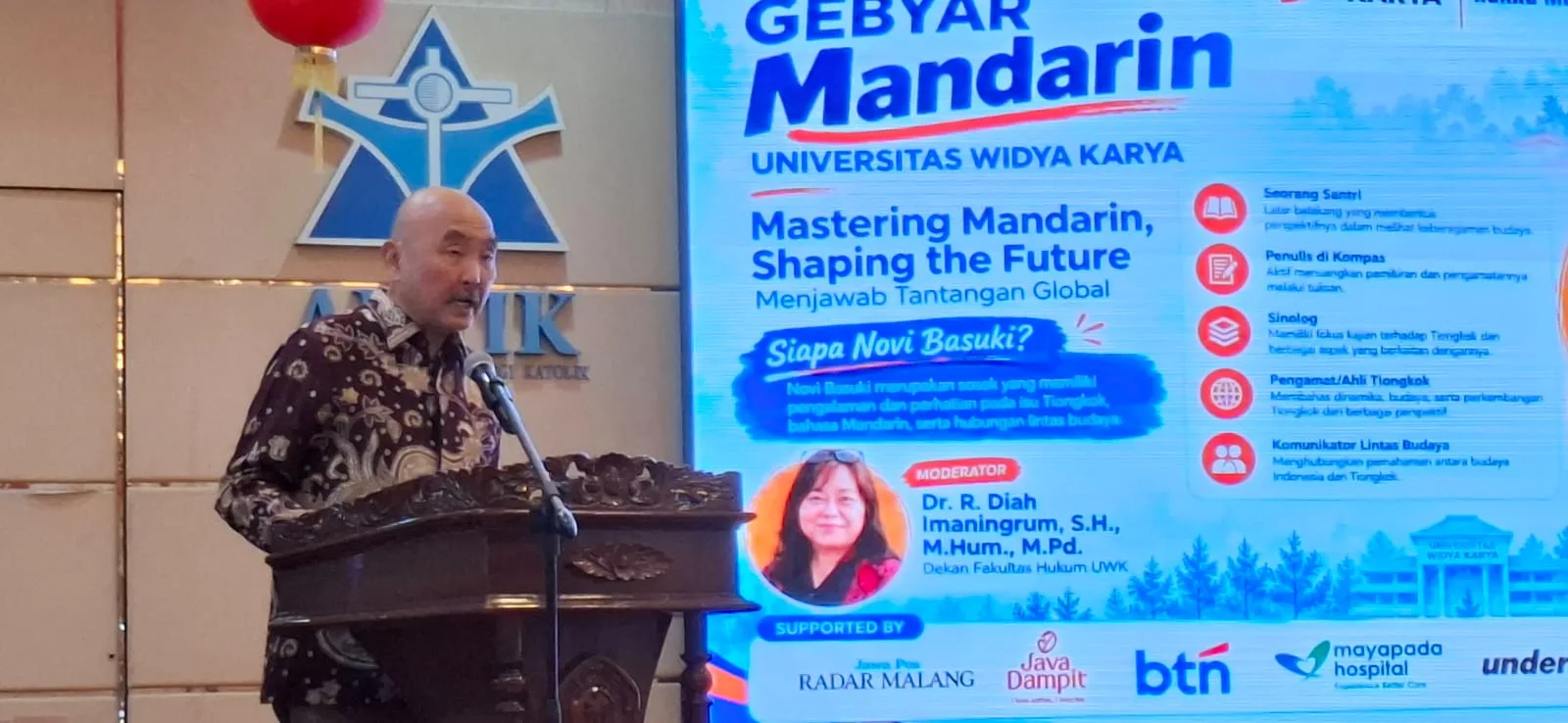 Transformasi Universitas Widya Karya: Lebih Inklusif, Buka Mandarin Club hingga Artificial Intelligence
