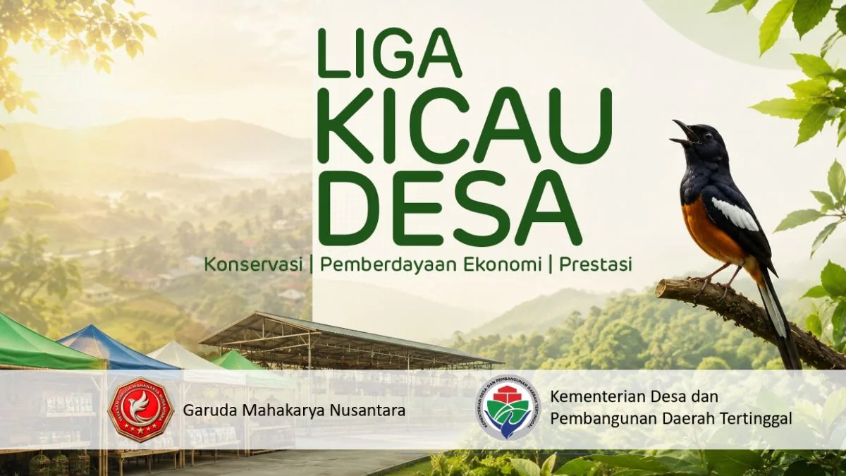 Liga Kicau Desa: Terobosan Baru Garuda Mahakarya Nusantara yang Memadukan Prestasi, Konservasi, dan Ekonomi Rakyat