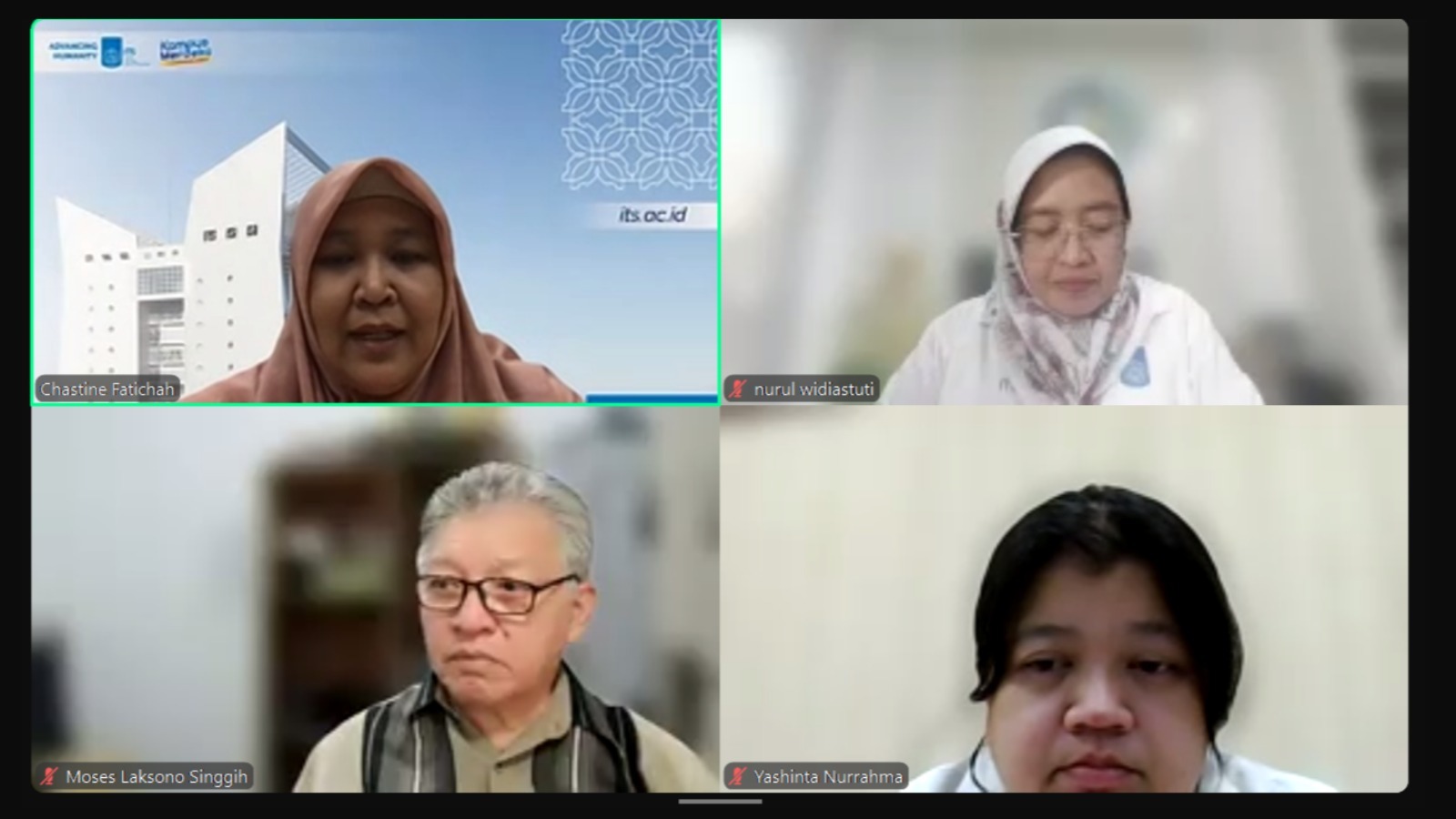 Para Pembicara Daam Sosialisasi Beasiswaa Fast-D, Beasiswa Unggulan, Dan Global Excellence